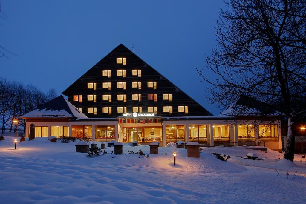 Hotel Krakonos Marianske Lazne Exterior foto